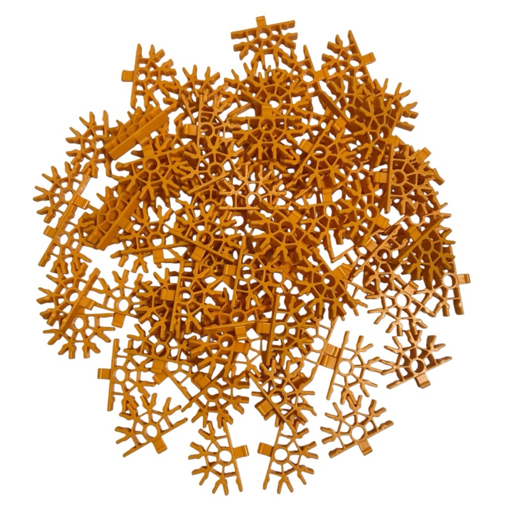 k'nex 80 Orange 5 Position Track Connectors with Tab Standard Replacement Pieces